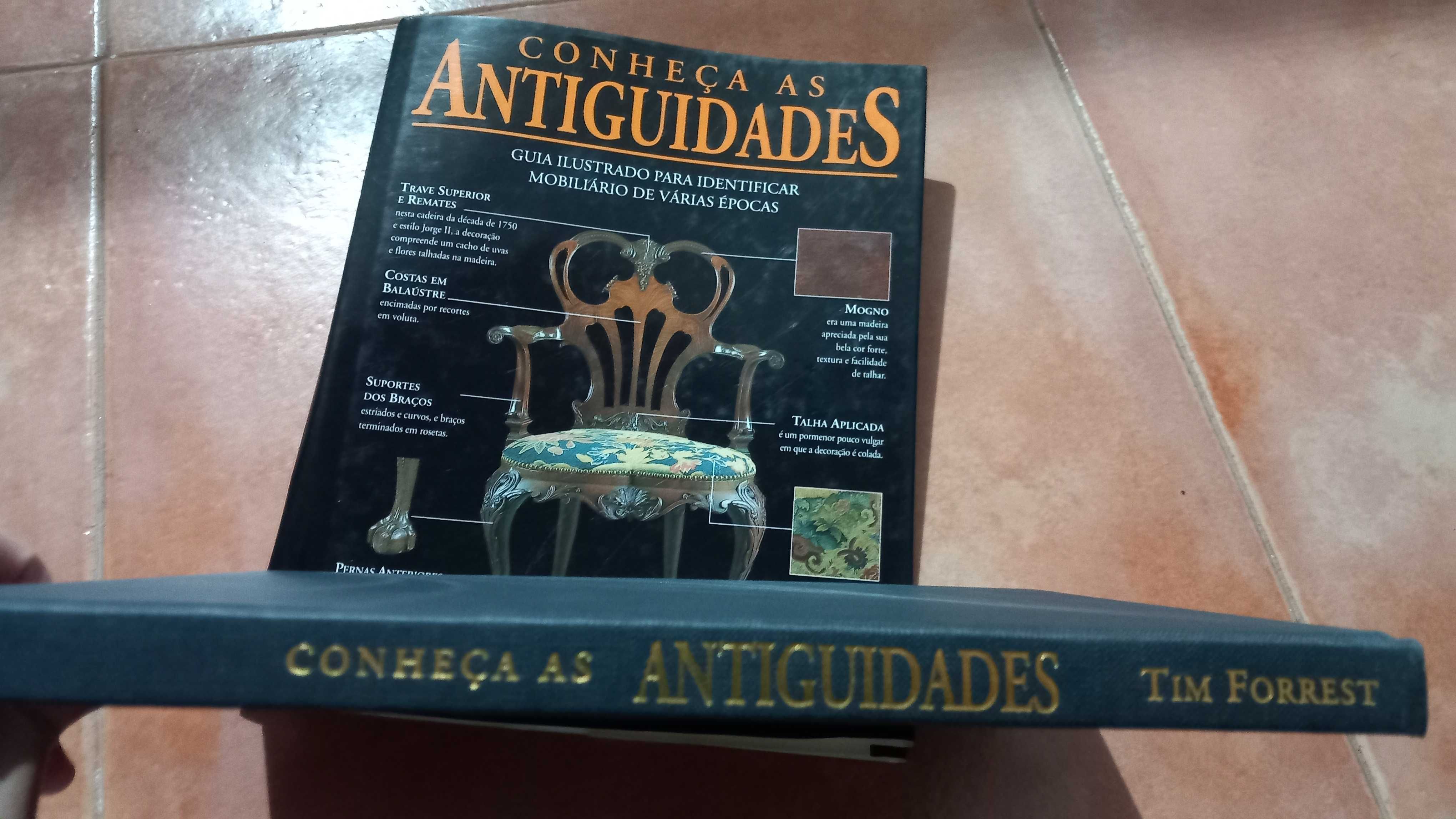 Livro "conheça as antiguidades"