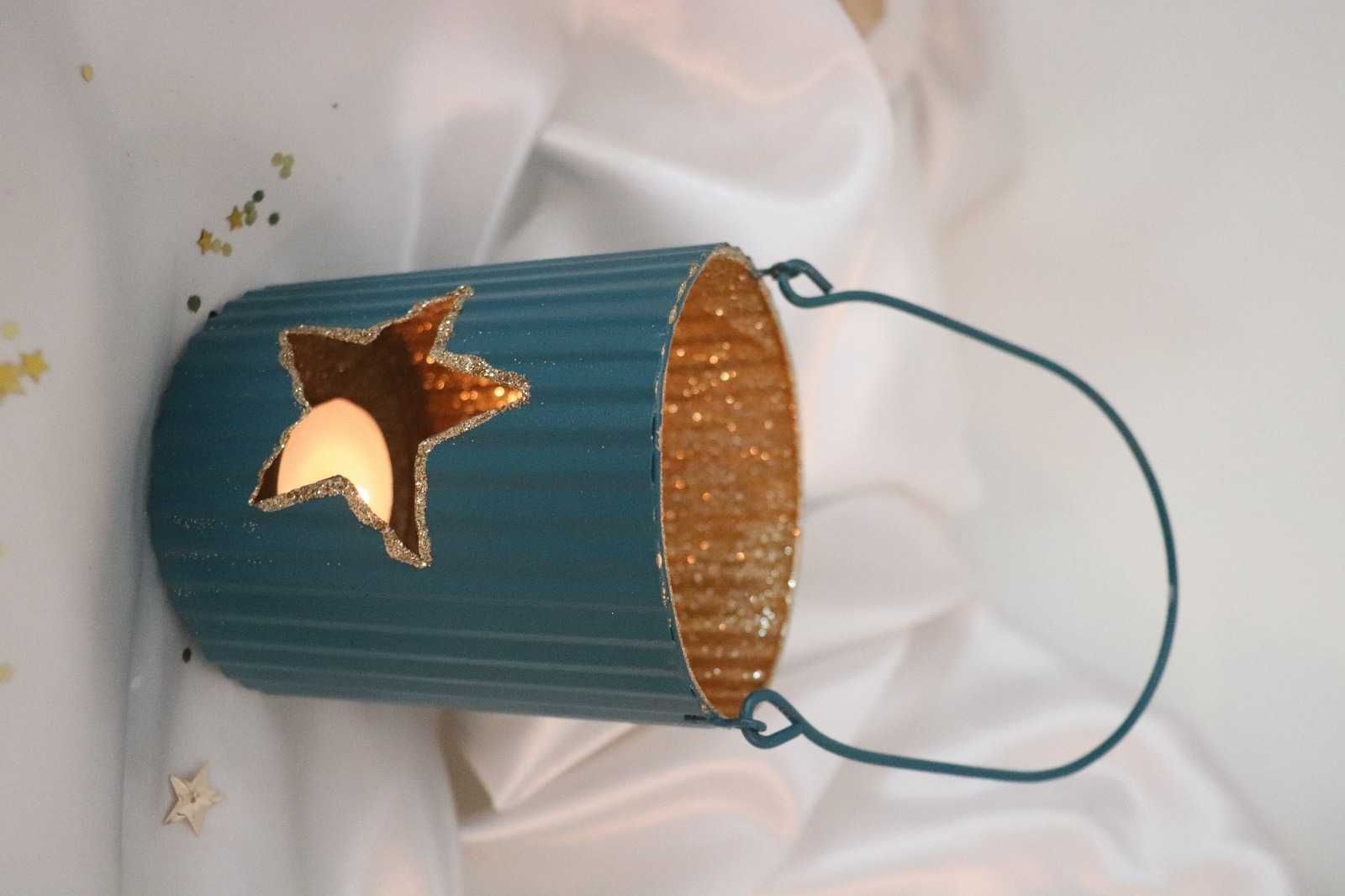 Porta velas de natal