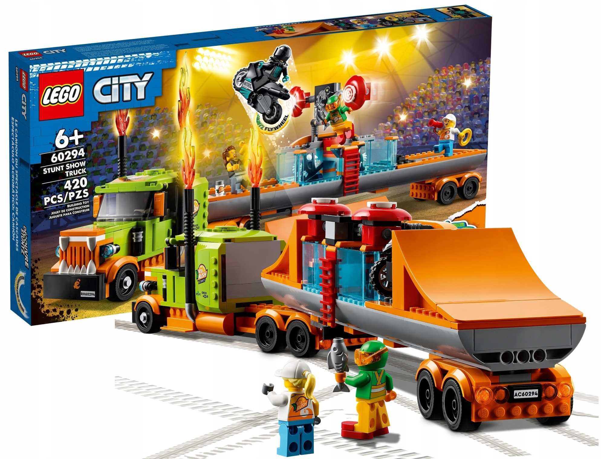 60294 - LEGO City - Ciężarówka kaskaderska KUP Z OLX!