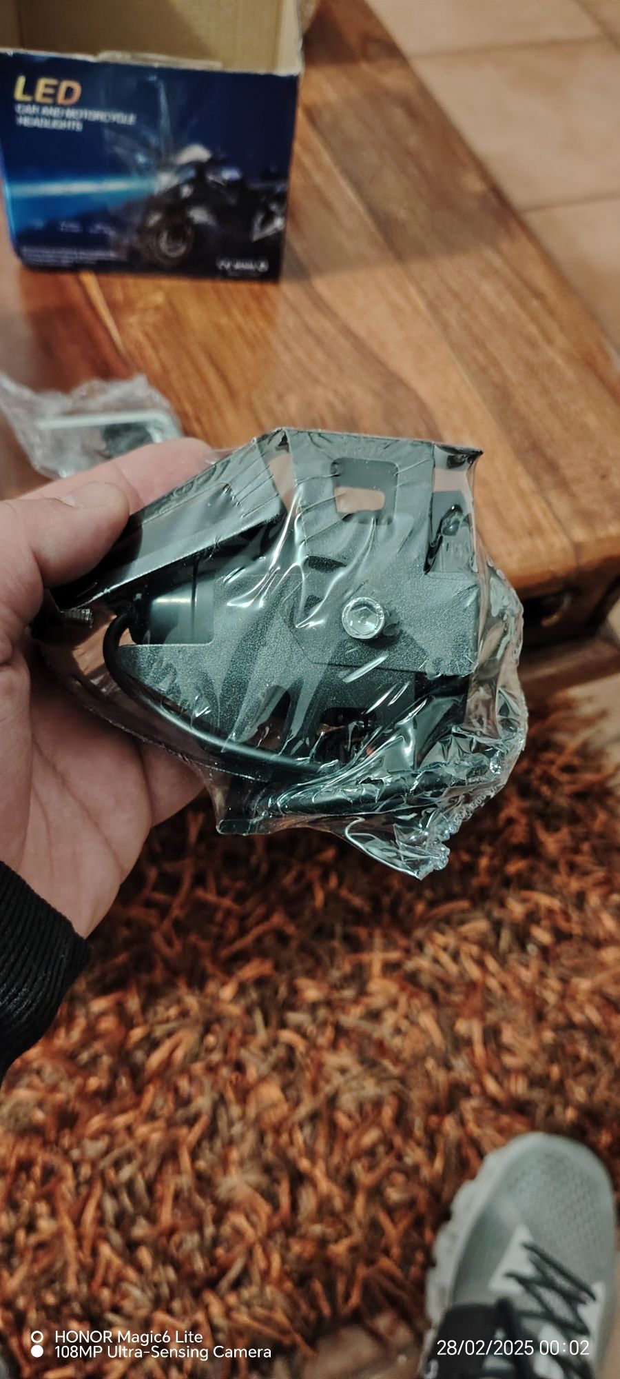 Luzes LED para trotinete (2 peças)