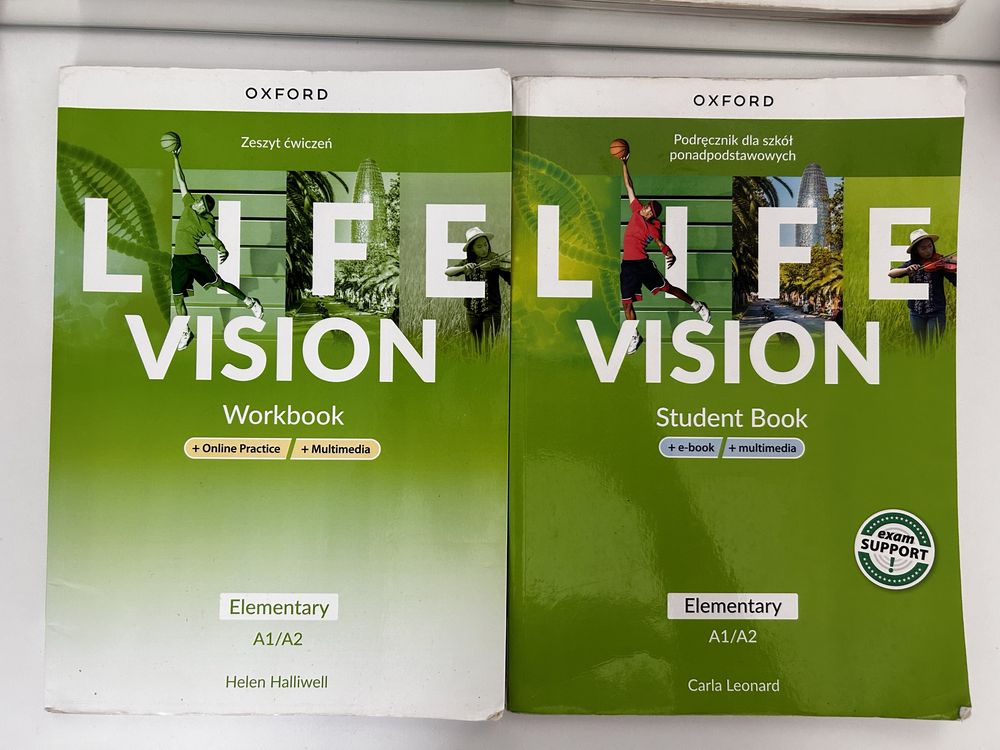 Podręcznik i ćwiczenie LIFE VISION