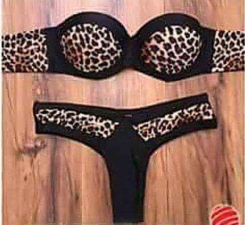 Bikinis com estampa em leopardo ( Novos) - M