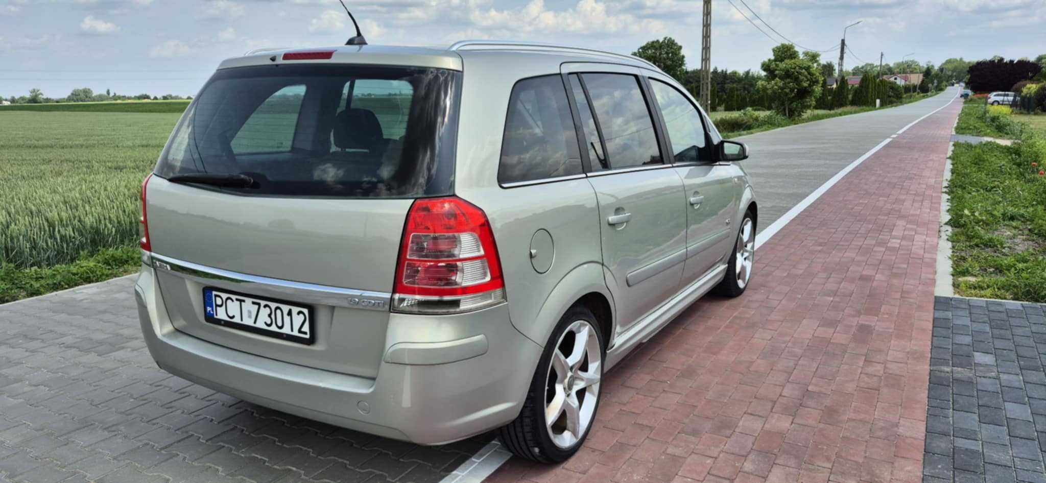 Opel Zafira B 1.9 CDTI 150KM 2007r OPC klima 7 os
