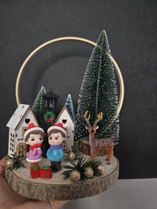 Stroik świąteczny Diy