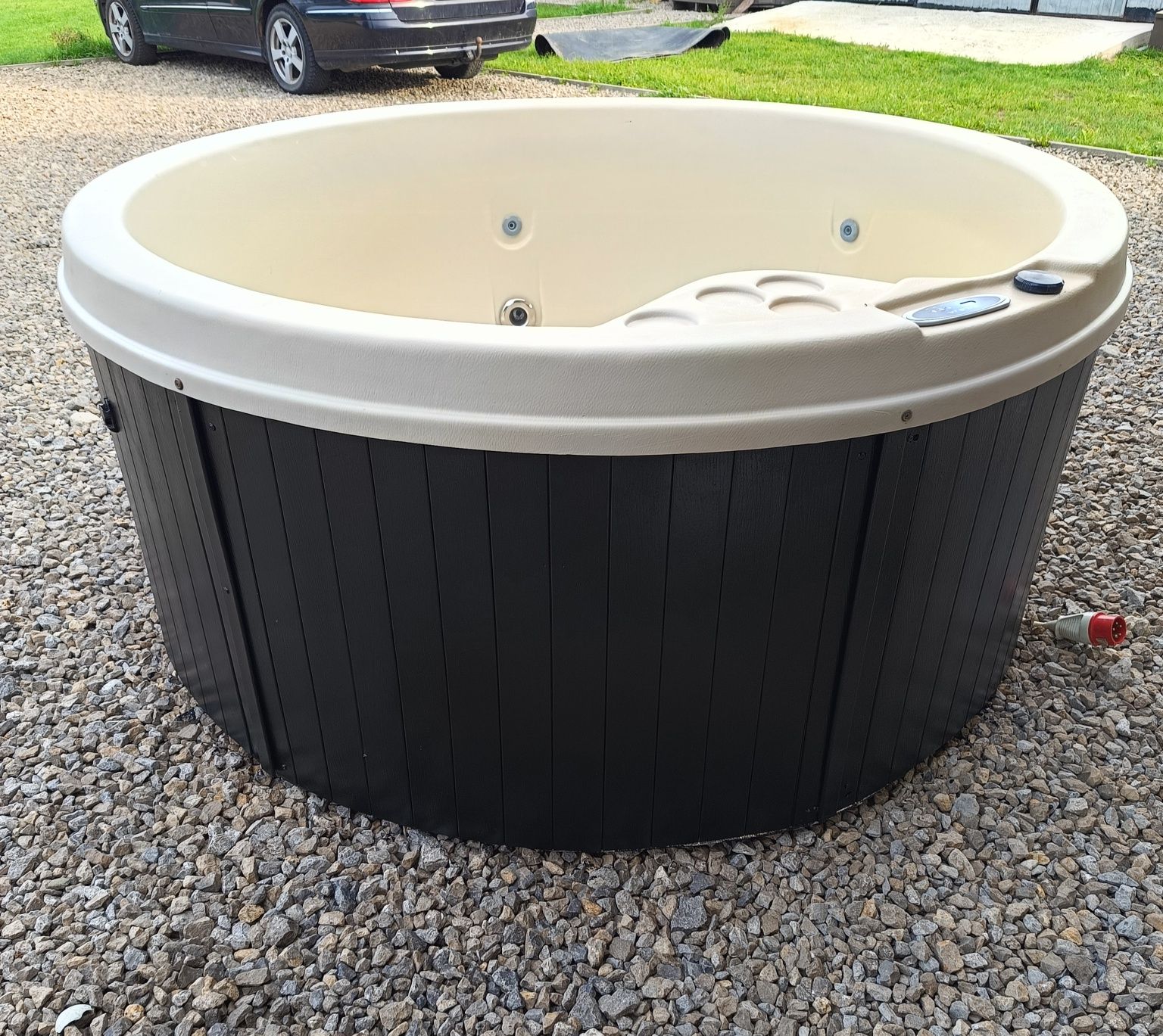 Jacuzzi okragle ogrodowe całoroczne 180 cm system Balboa
