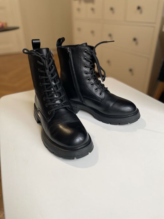 Зимові шкіряні черевики BRASKA берці