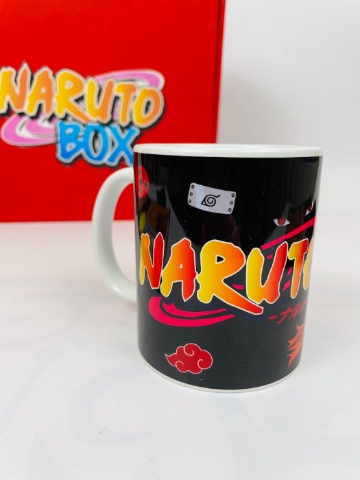 Naruto набір - Подарунковий Бокс Наруто Подарунок Бананка Футболка