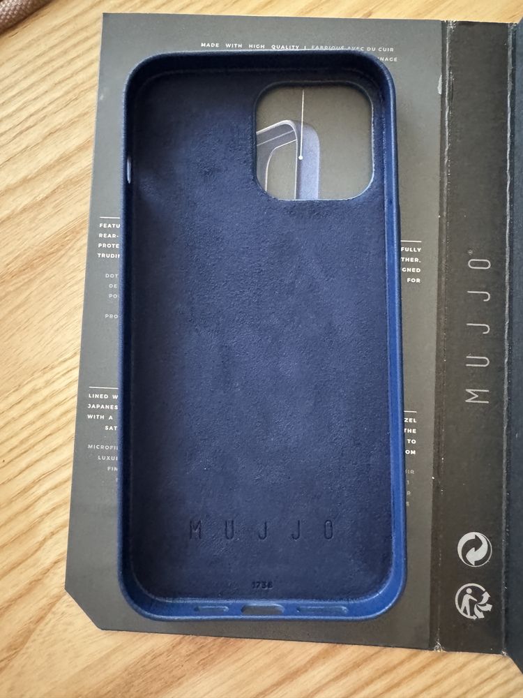 Кожаный чехол на iphone 13 pro max
