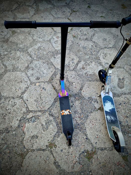 Hulajnoga wyczynowa Soke XTR Street – koła 110 mm rainbow