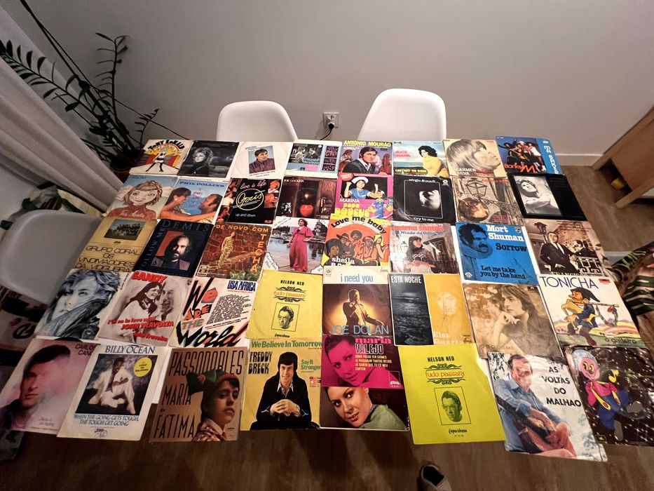 Venda de Vinis e Singles