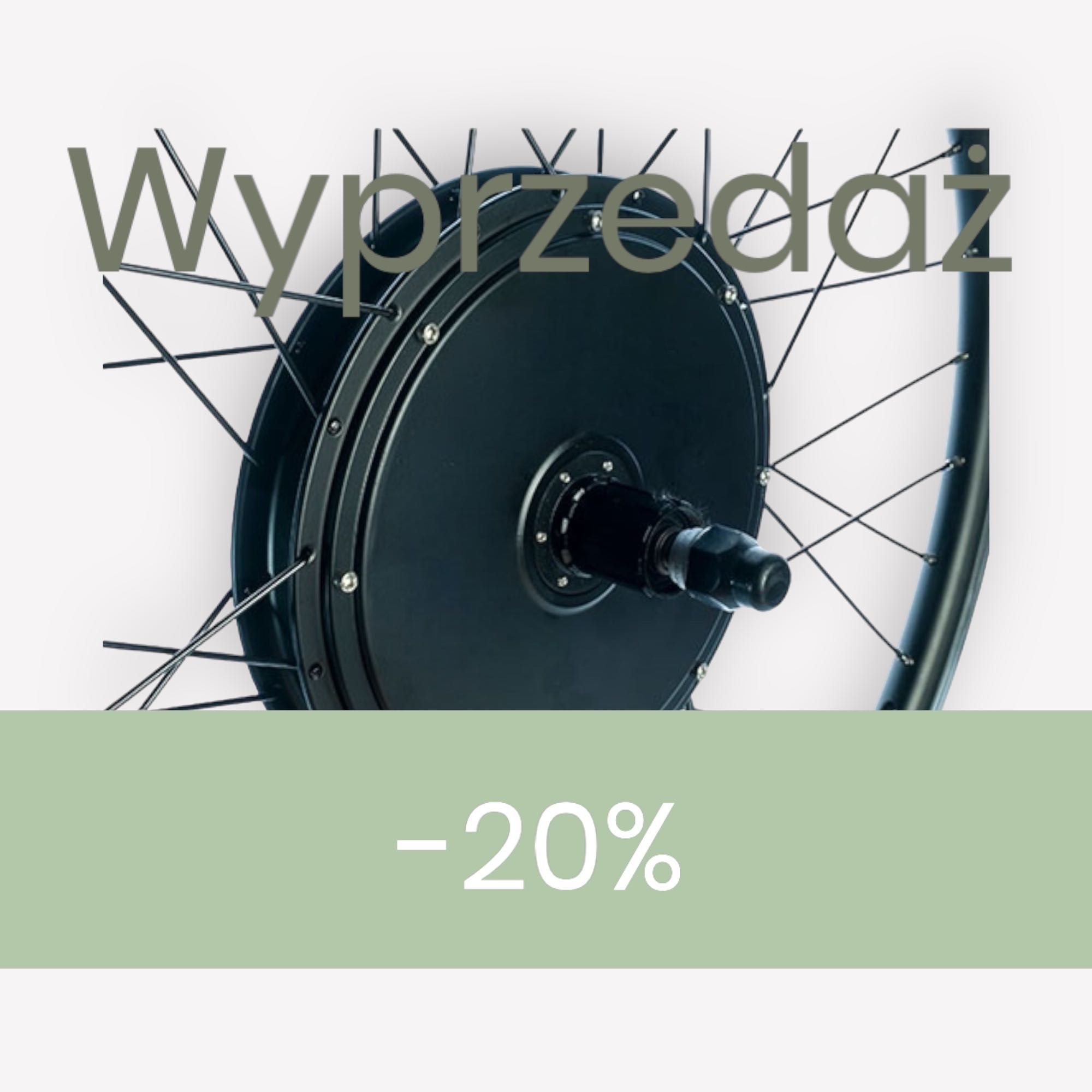 Zestaw do konwersji roweru na elektryczny 2000W + bateria 17,5Ah