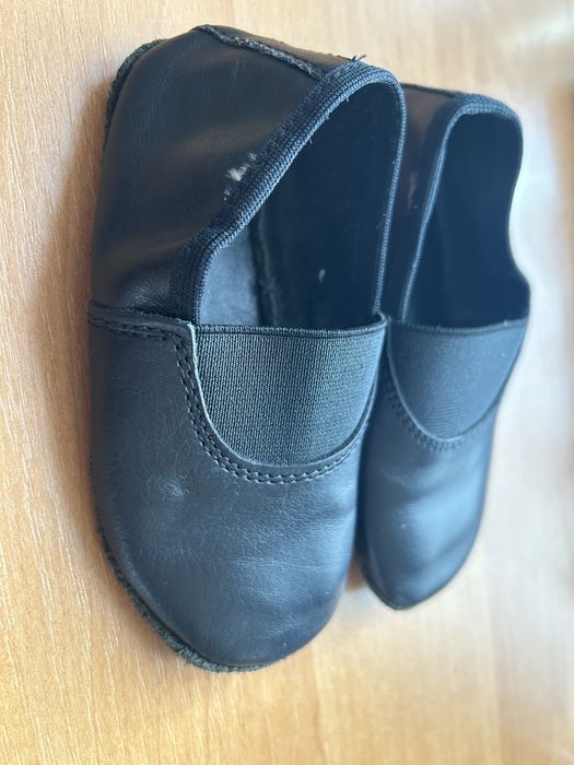 Чешки чорні дитячі 14см