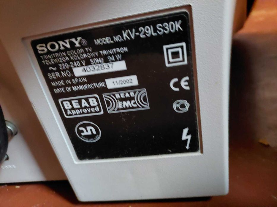 Телевизор sony trinitron 29ls30k диагональ 70 см