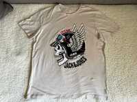 T-shirt męski, koszulka motocyklowa Jack & Jones, r. XL/L igła