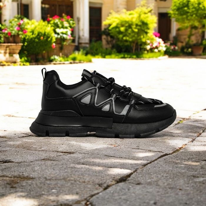 Ostatnie 36! WYPRZEDAŻ! Trampki Sneakersy Sportowe na Grubej Podeszwie