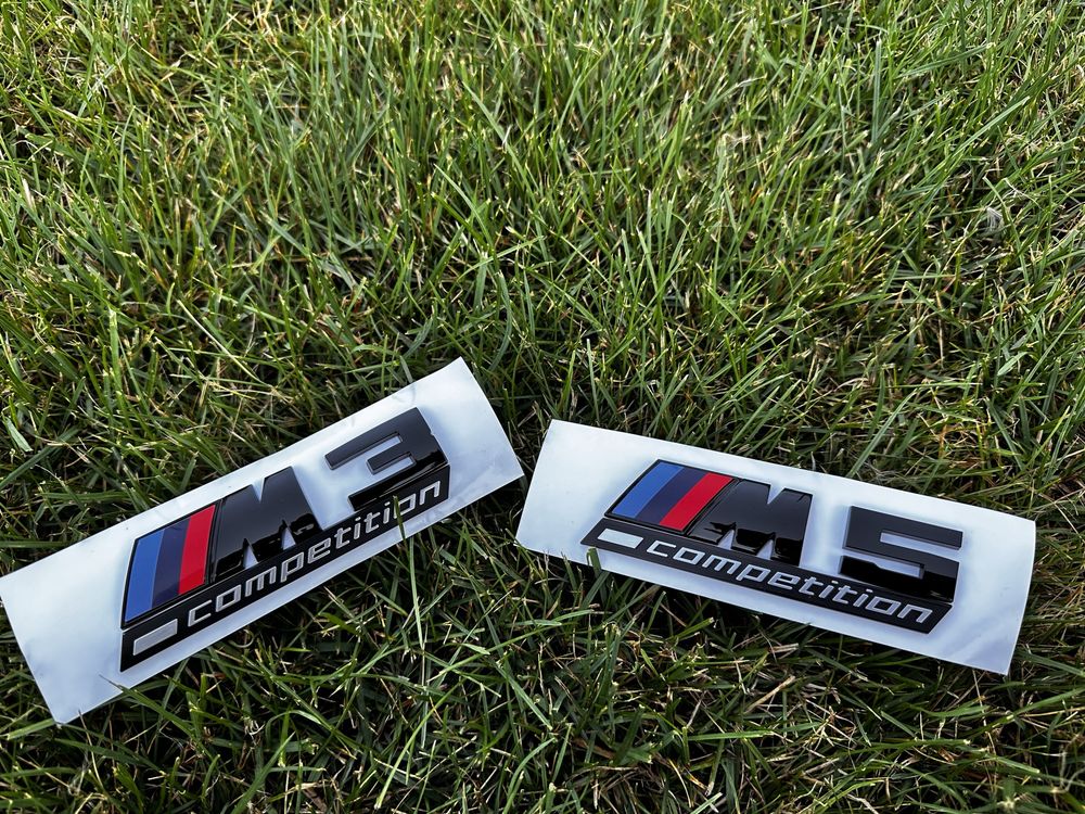 Логотип BMW M5/М3/М4(Наліпка Bmw M,наклейка бмв,e90,f15,f30,f36)