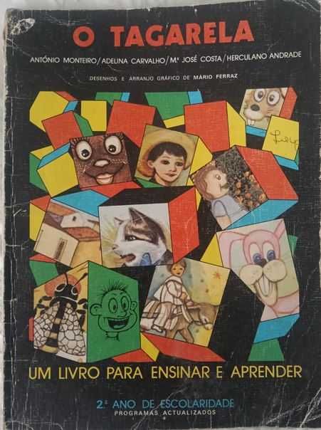 O Tagarela Português para o 2º Ano - Livro antigo com 43 anos