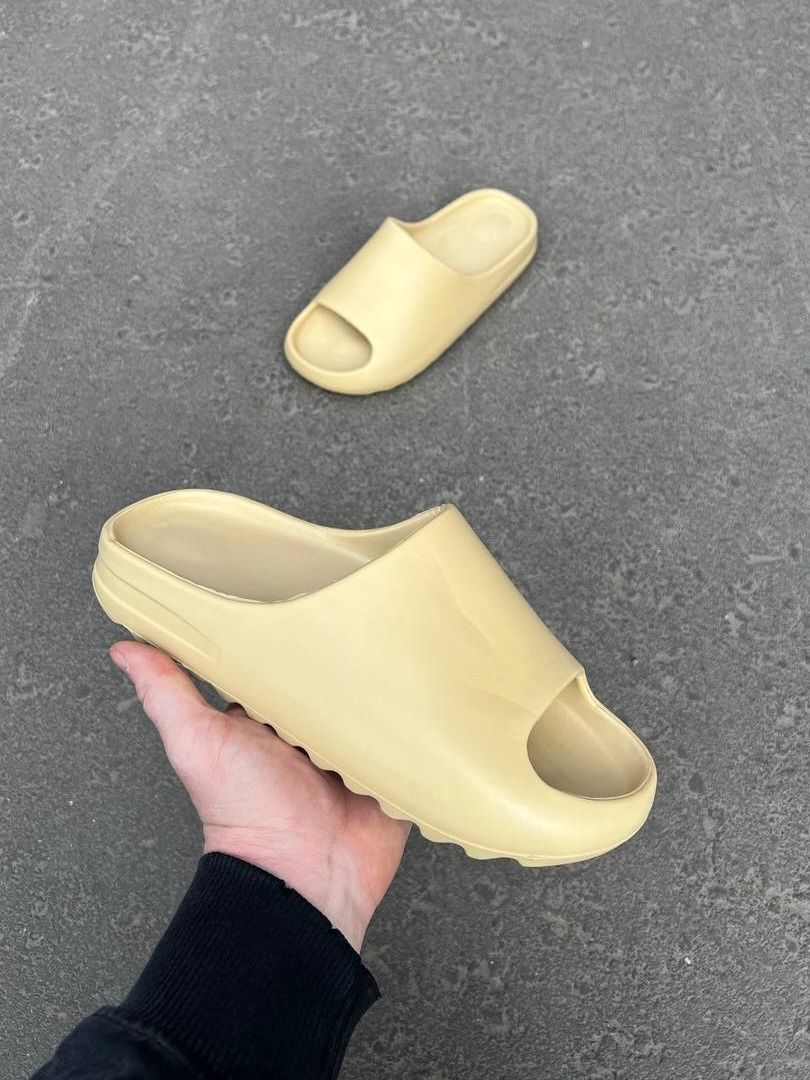 Мужские Шлепки Adidas Yeezy Slide, yezzy slide, изи слайд, шльопанці