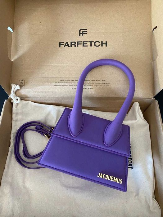 Jacquemus Le Chiquito Moyen — original, como novo
