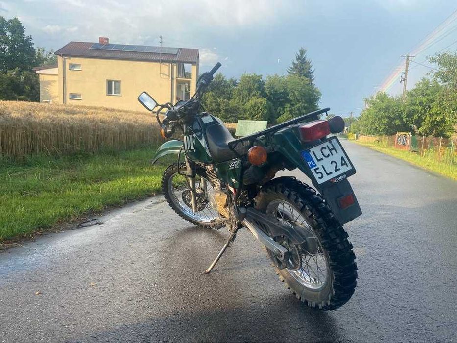 Suzuki DR 125 zarejestrowana