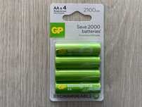 4x Akumulatorki GP AA R6 2100mAh Okazja