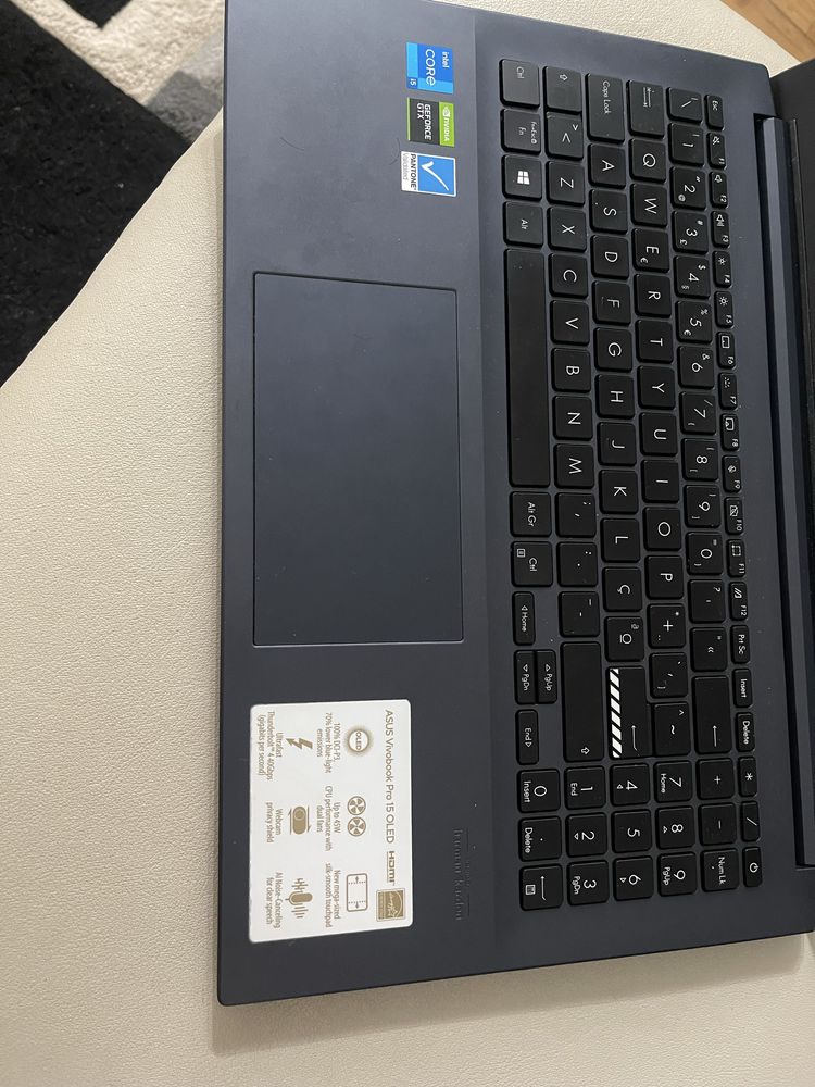 ASUS Vivobook Pro 15 OLED, GTX 1650, 512 SSD, i5 11th Gen