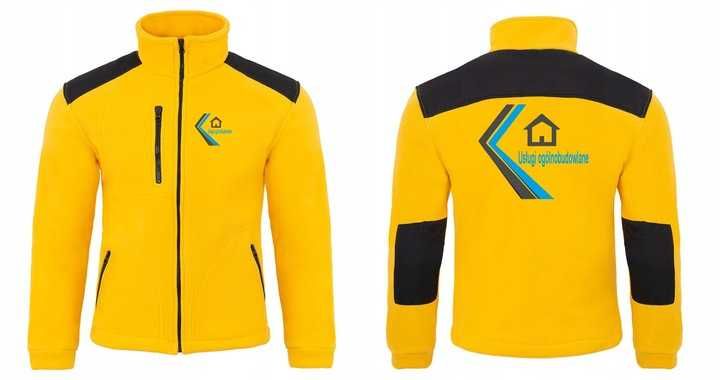Polar z logo firmy firmowy reklama