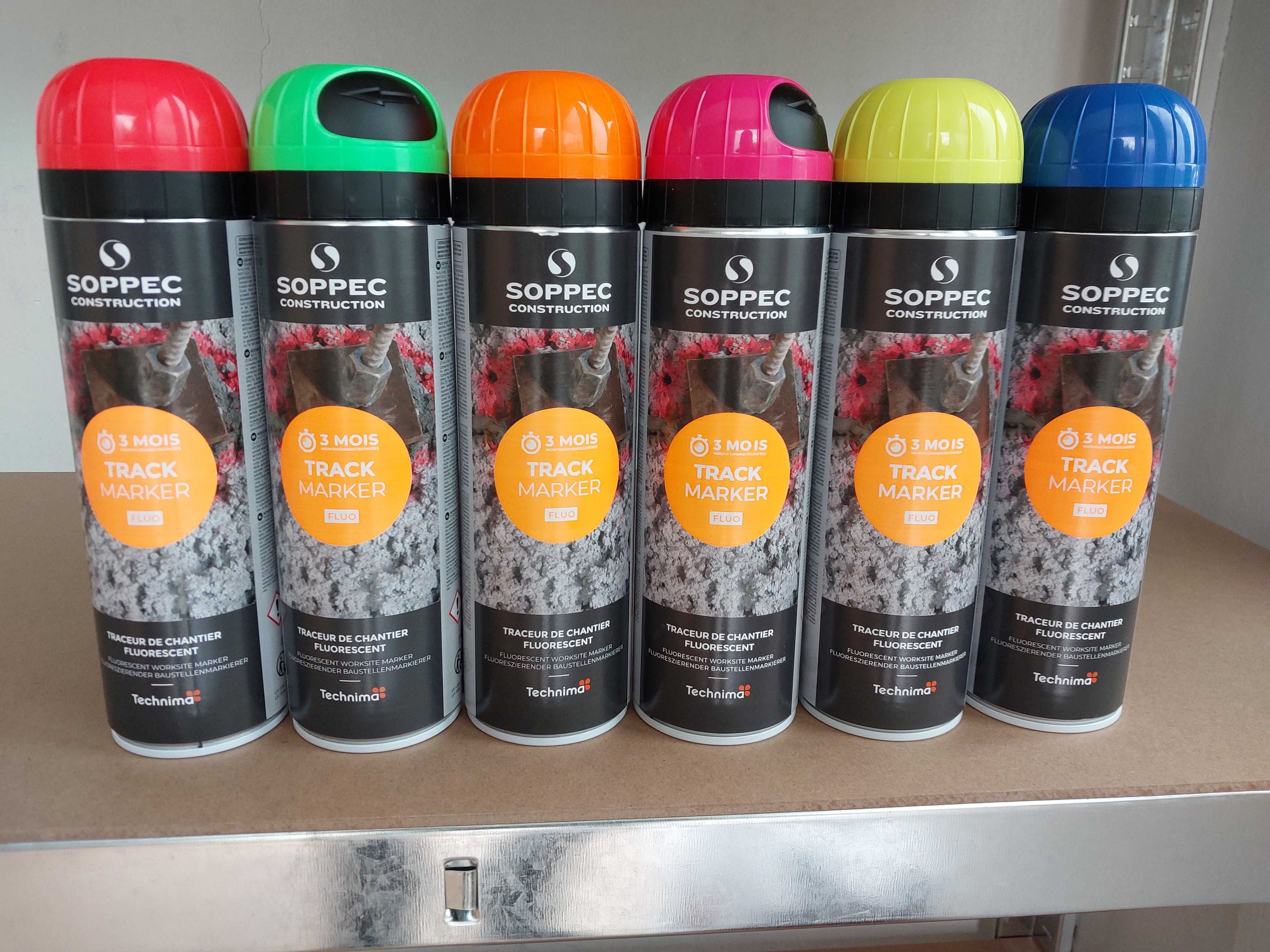 Farba geodezyjna , spray soppec