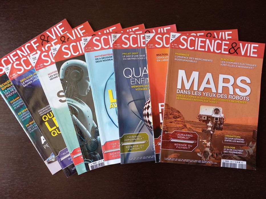 Science & Vie (números recentes, em atualização)