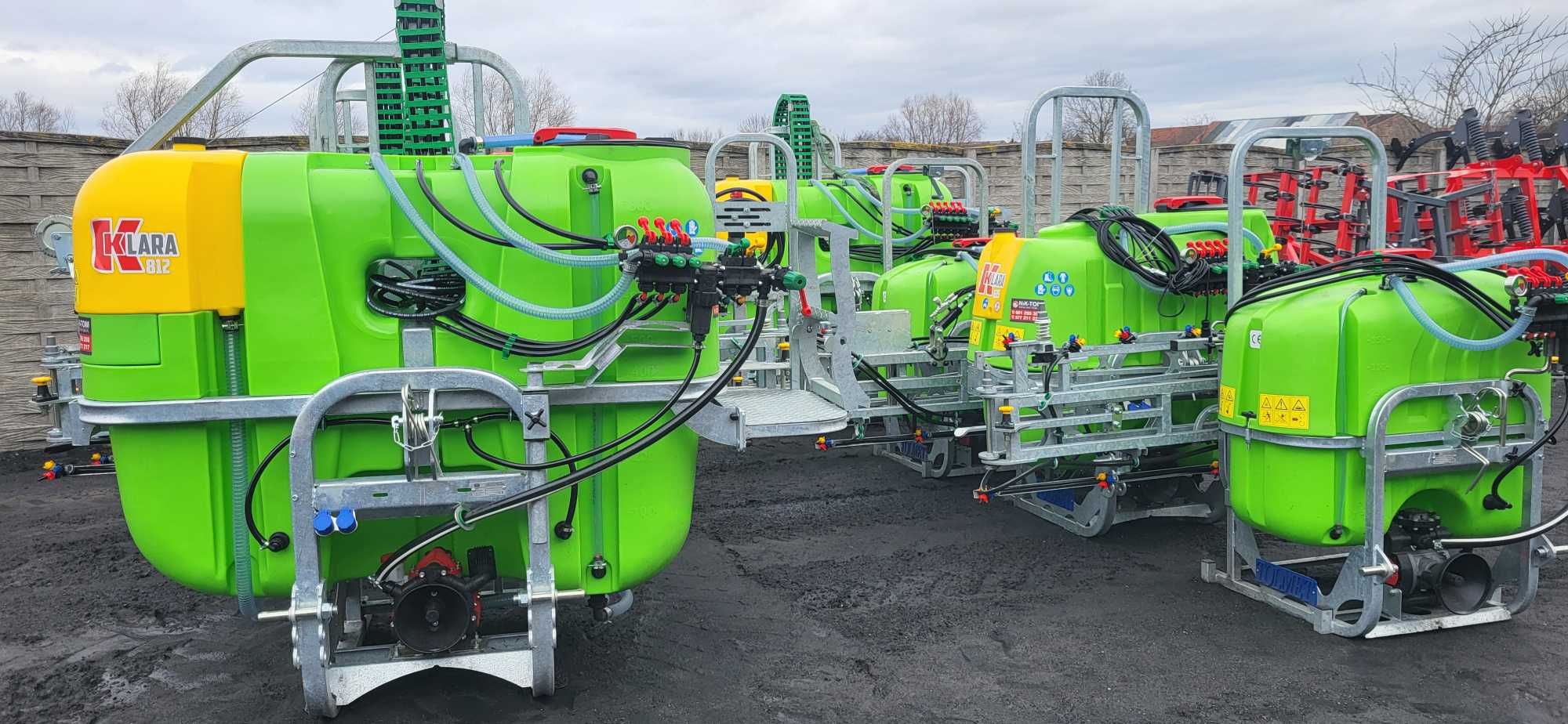 Producent Tolmet Opryskiwacz Klara 600 l 800L 1000L 1200L 3w1 12m 15m