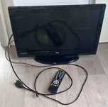 Vendo televisão preta
