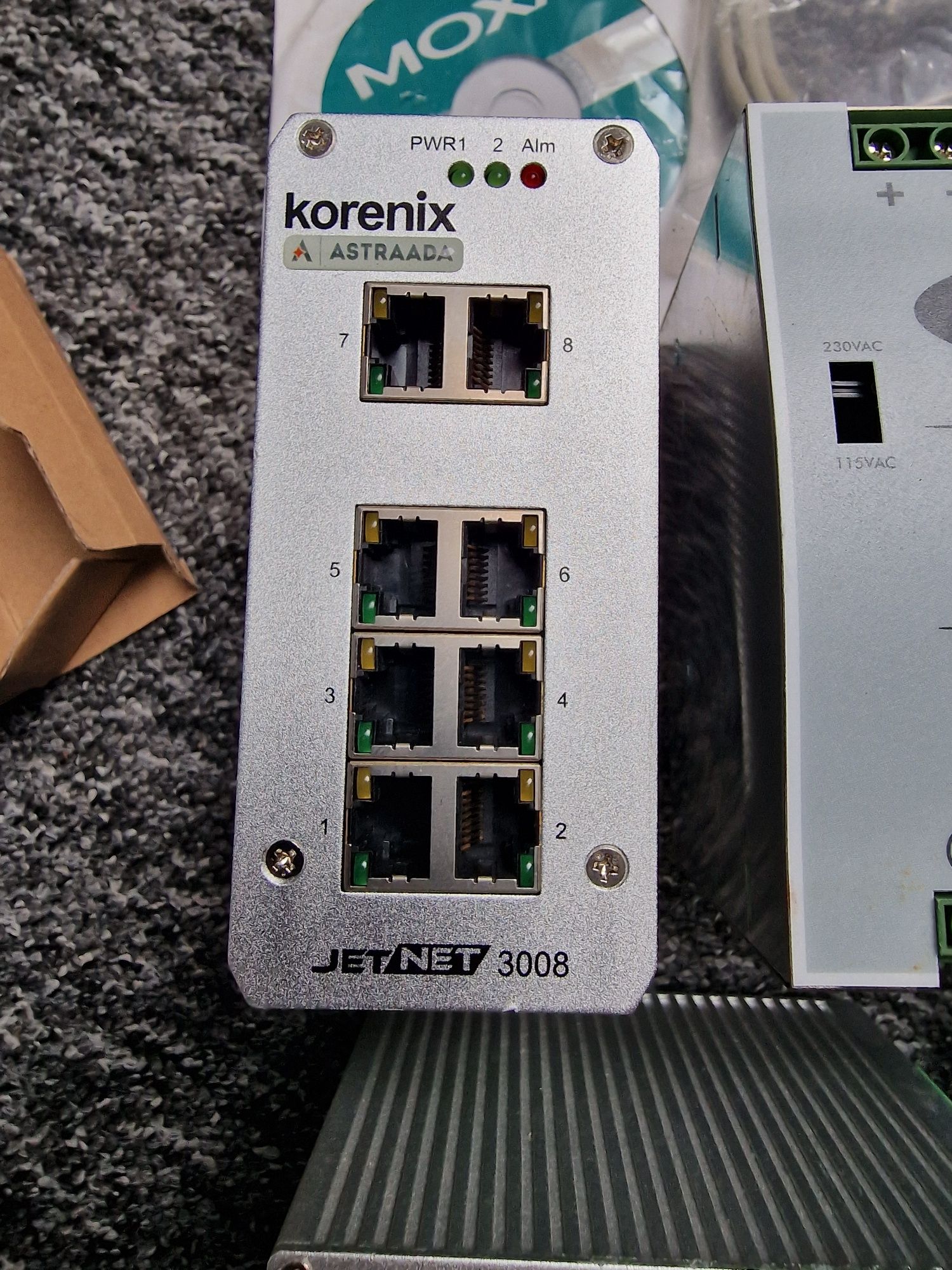 Moxa EDS 516a, korenix jetnet 3008, korenix jetnet 2005