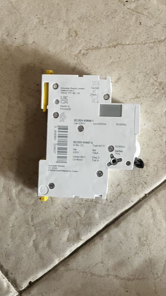 Disjuntor Schneider 16A