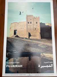 Plakat Emiraty ZEA Fujairah