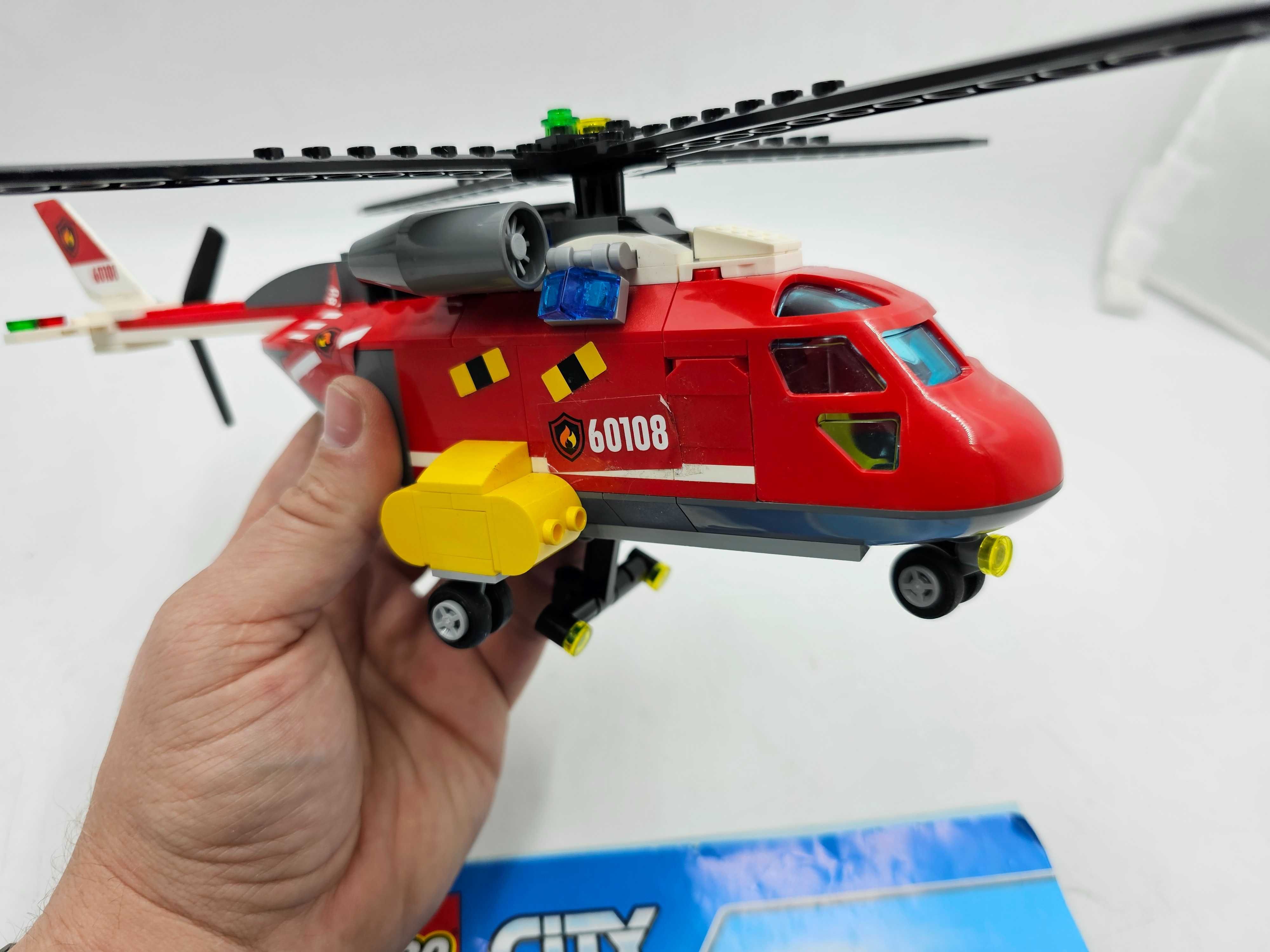 Lego City 60108 Helikopter strażacki