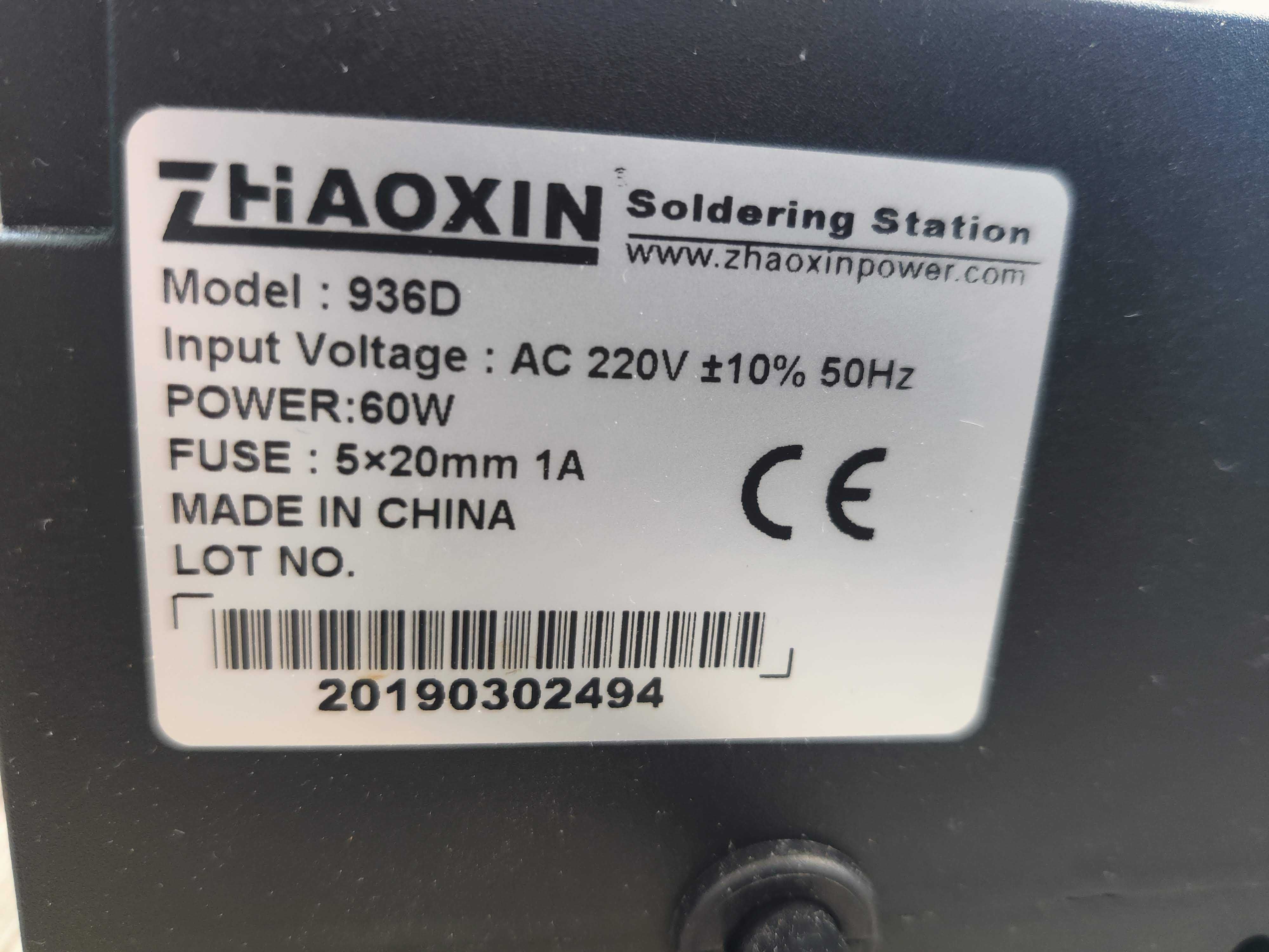 stacja lutownicza Zhaoxin 936D