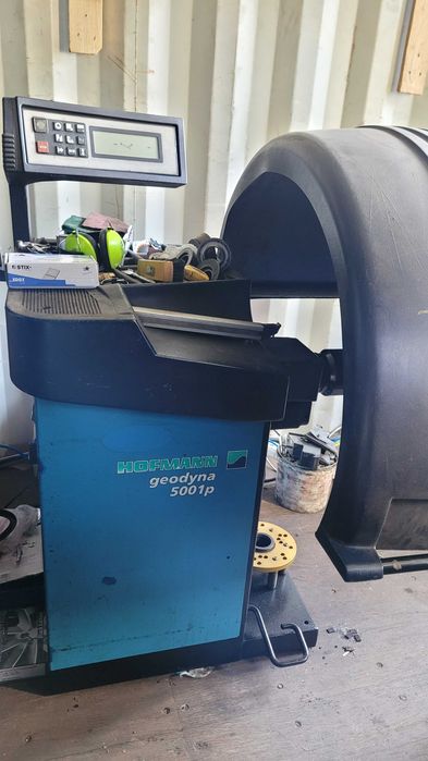 Wyważarka Hofmann 5001P docisk felgi