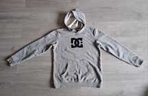 Bluza DC Shoes z kapturem szara XL