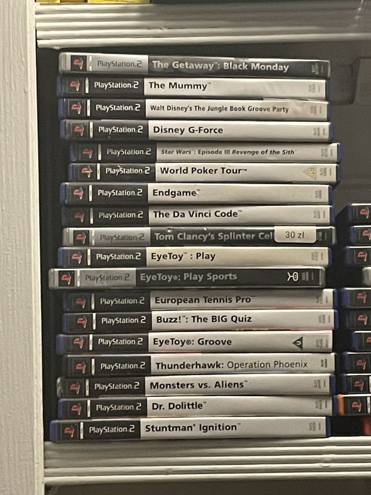 Sprzedam gry na konsole playstation 2 ps2