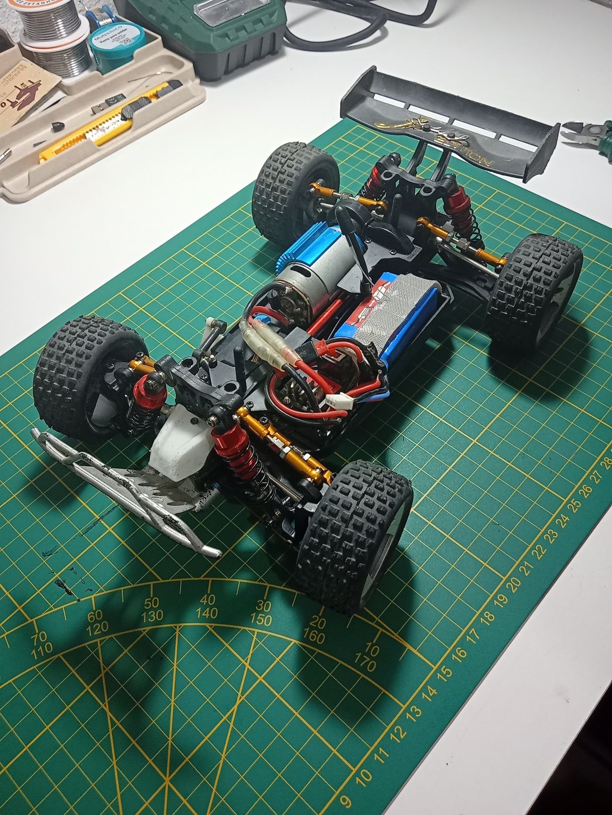 Wltoys A959-A com upgrades 50km/h