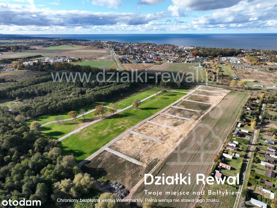 Działka Rewal / Śliwin 900 metrów od morza VIDEO