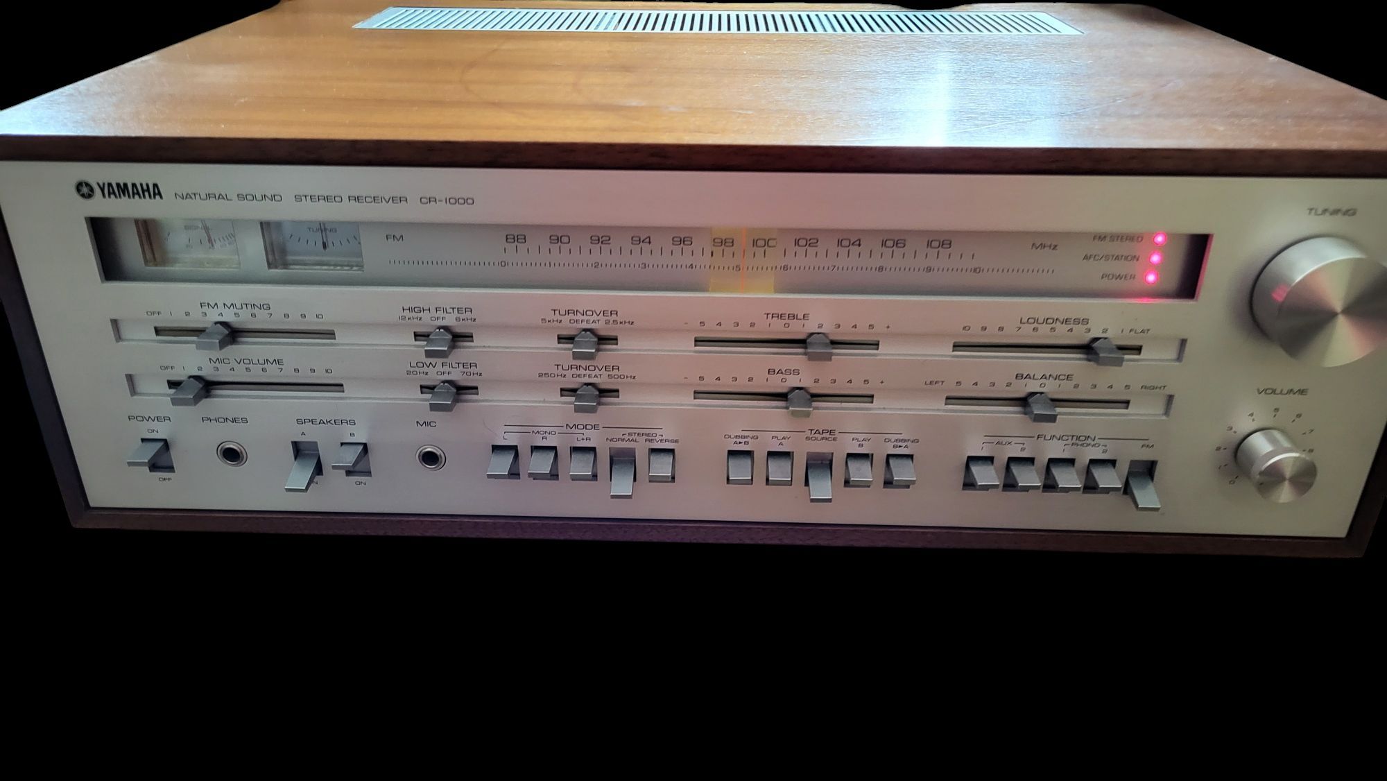 Yamaha CR 1000 Amplituner stereo Monster