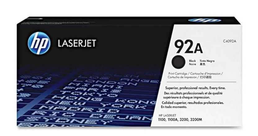 Toner Oryginalny HP 92A (C4092A) (Czarny)