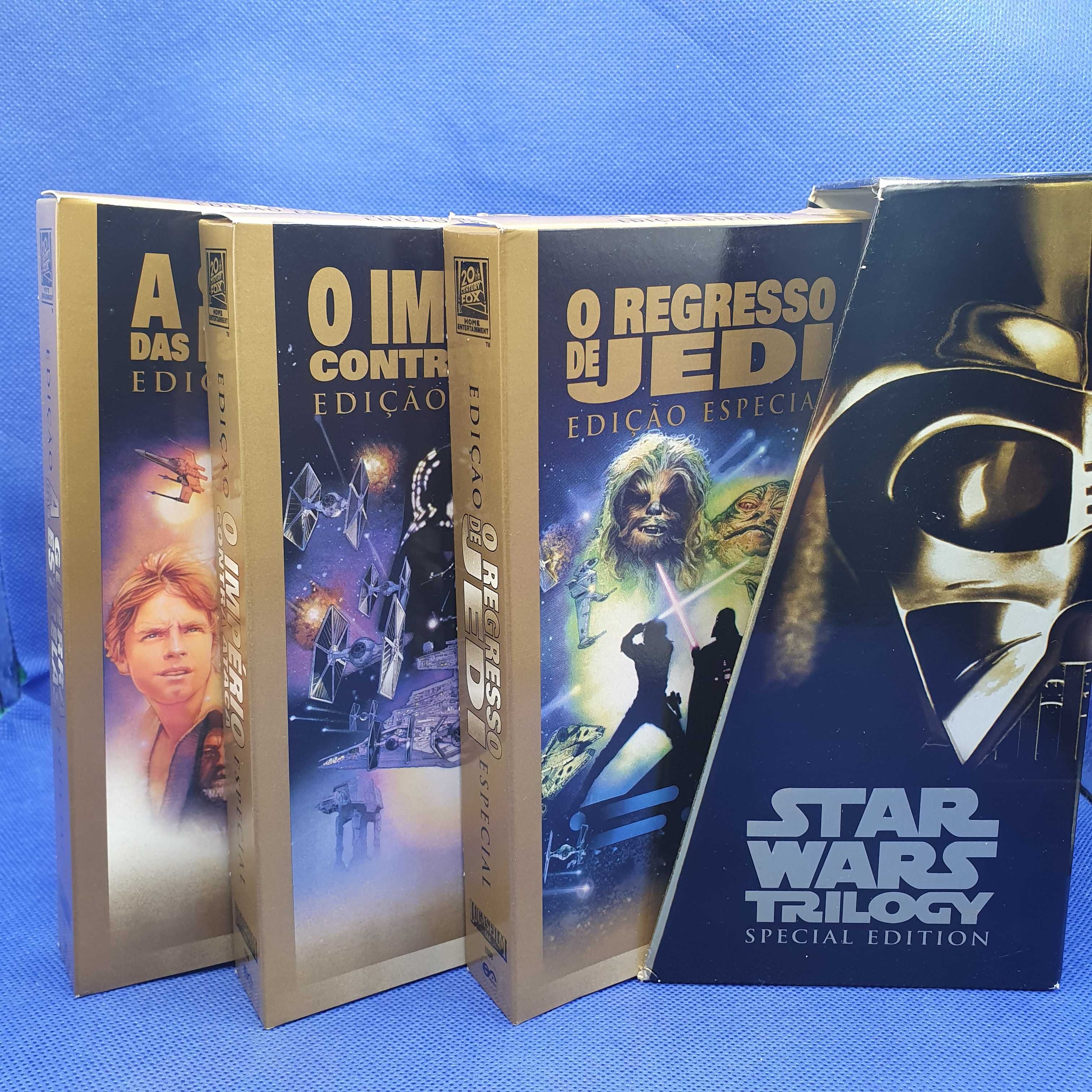 Filmes - Trilogia Star Wars, Edição Especial VHS - VSO