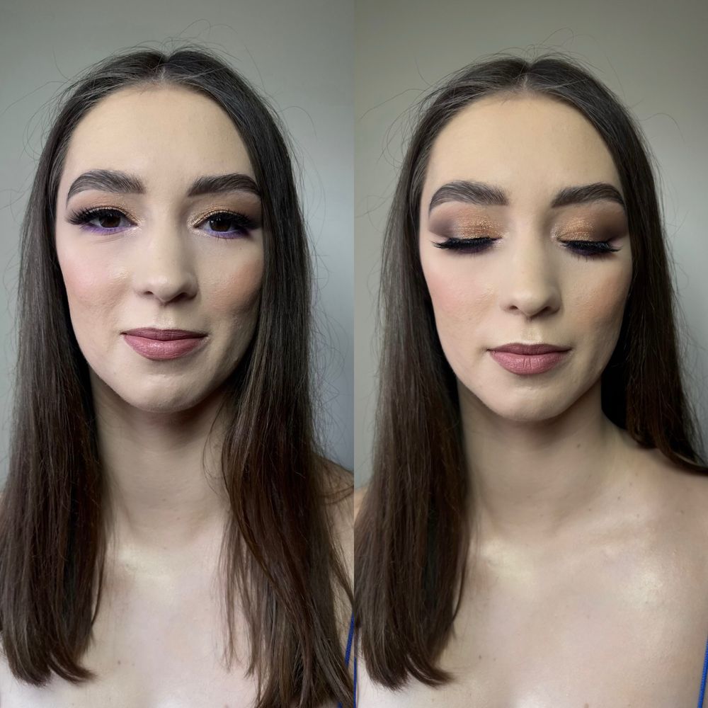 Makijaż make up plus fryzura włosy fryzjer z dojazdem Kielce