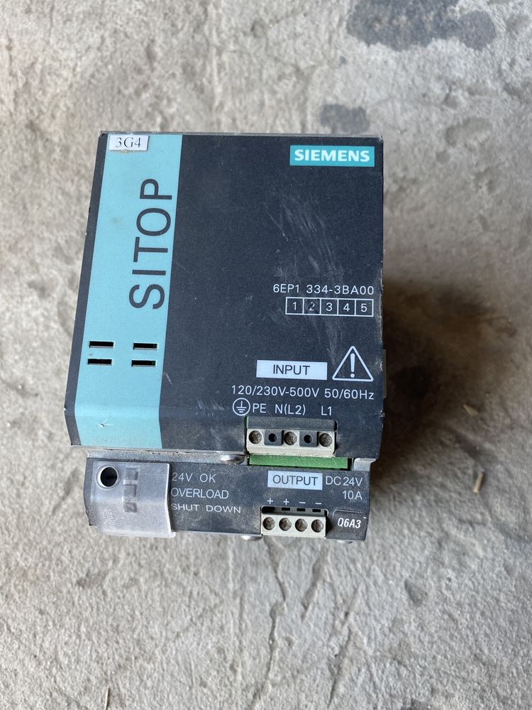 Блок питание Siemens 10A 6EP1 334-3BA00 220/24В 10А