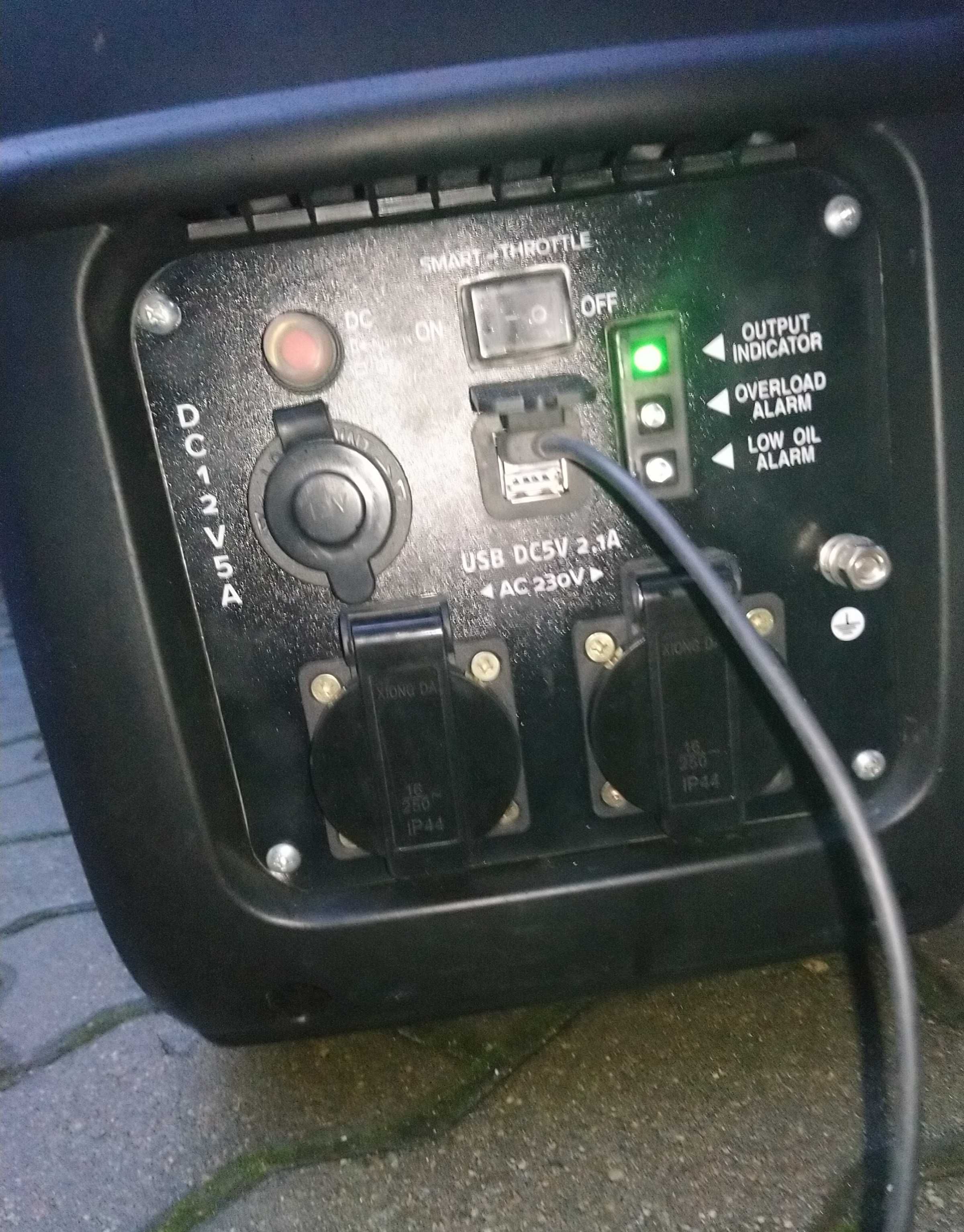 Generator, agregat inwerterowy 2200/1800W do elektroniki, benzyna