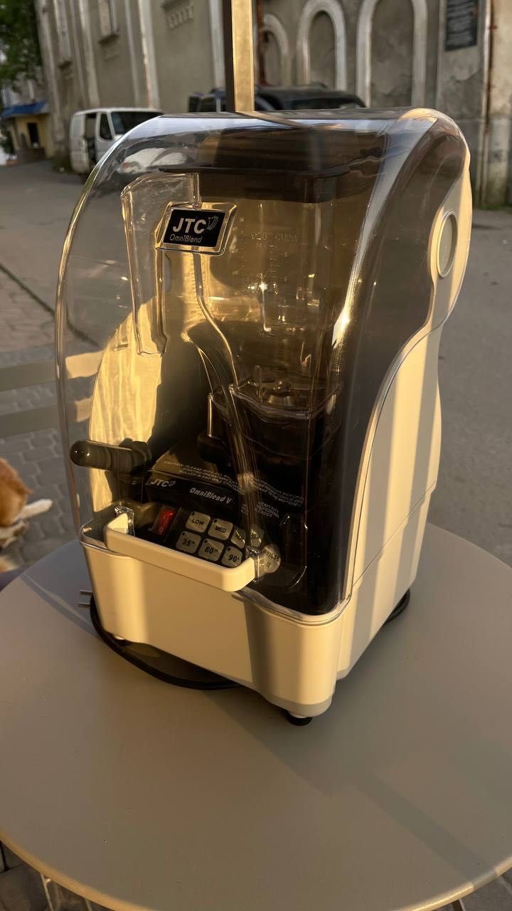 Блендер професійний JTC OmniBlend V TM-800АТ, нова чаша, чорний