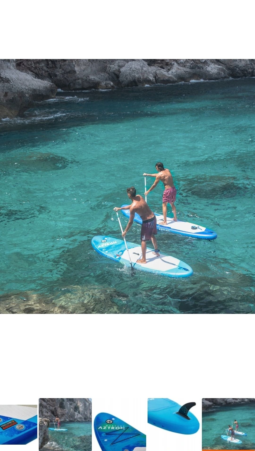 SUP DESKA DWUKOMOROWA  330cm 190kg  Aztron Mercury Przecena