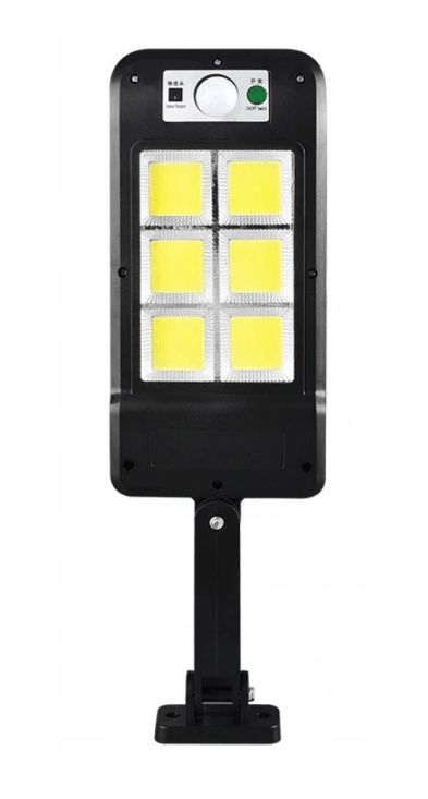 Lampa Solarna Czujnik Ruchu Zmierzchu + Pilot